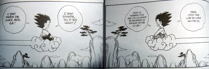 changement des vêtements de Gokuh